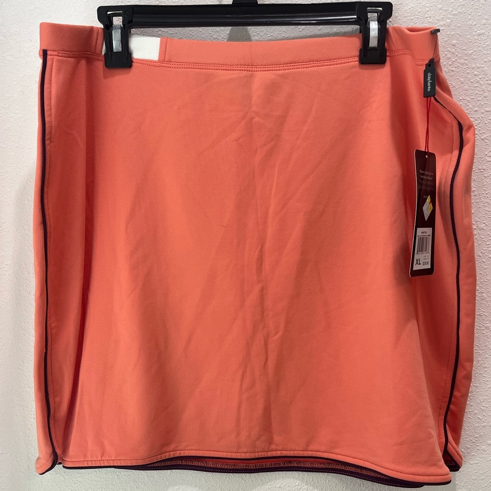 NWT Daisy Fuentes Sport Skort XL – Persimmon Orange